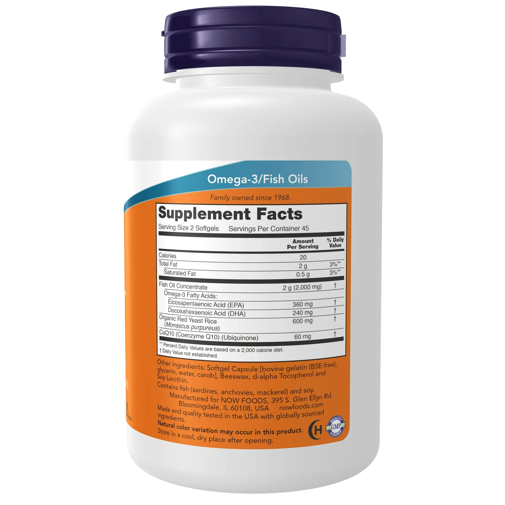 Now Red Omega 180 Softgels - Image 2