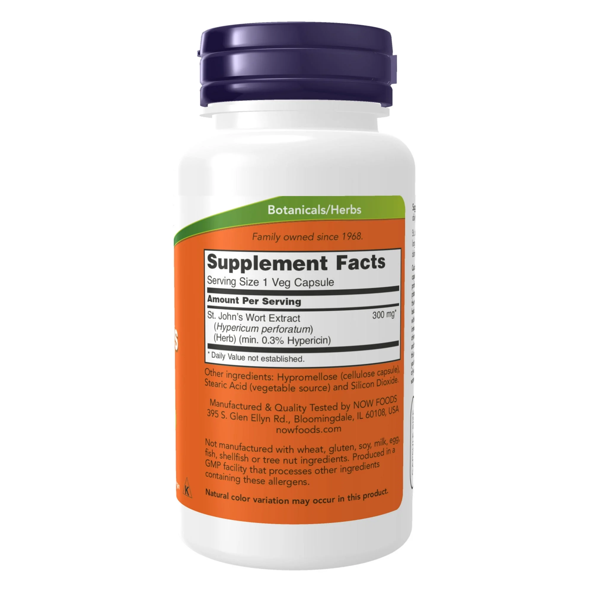 Now St. John'S Wort 300mg Vegetable Capsules - Image 2
