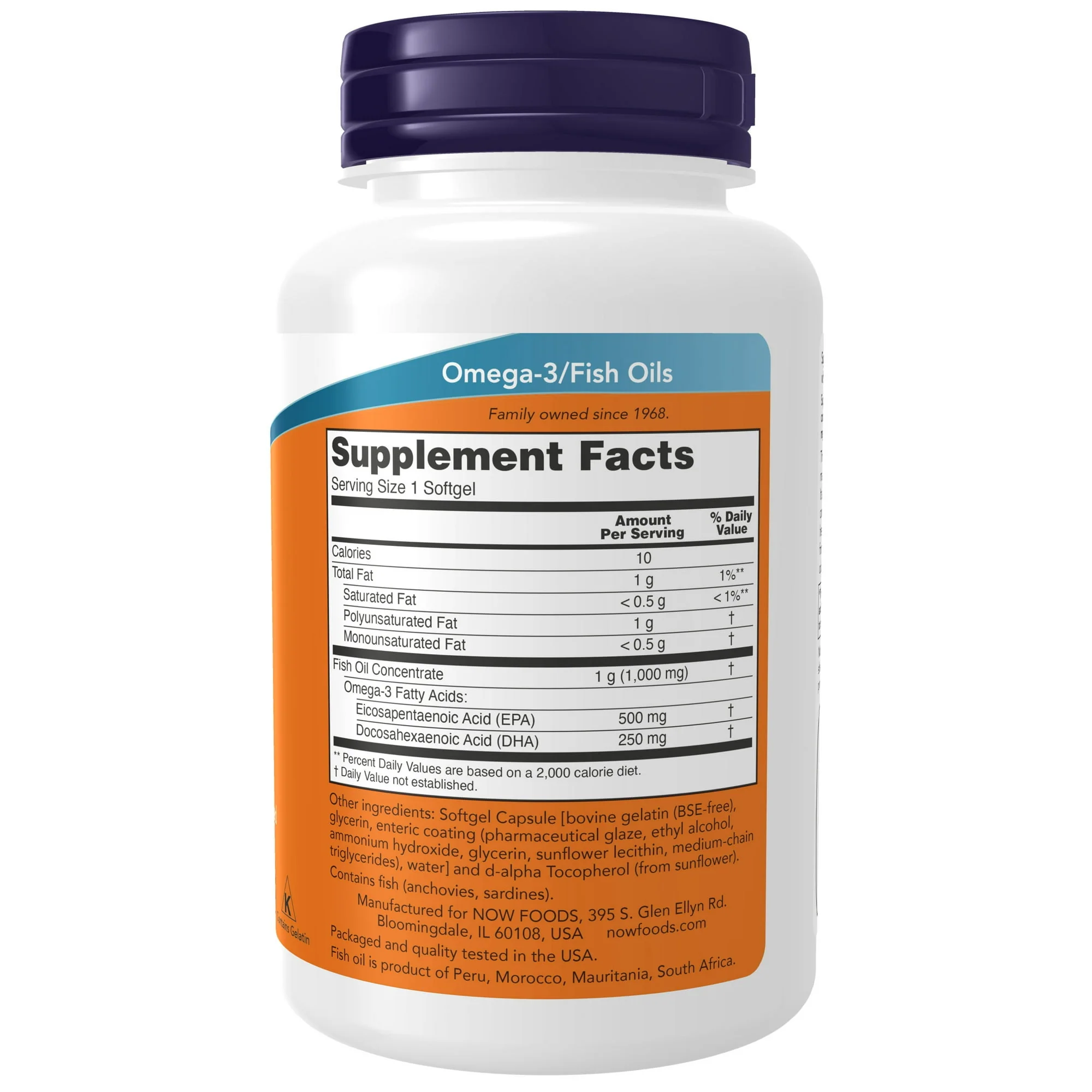 Now Ultra Omega 3 Fish Oil 90 Softgels - Image 2