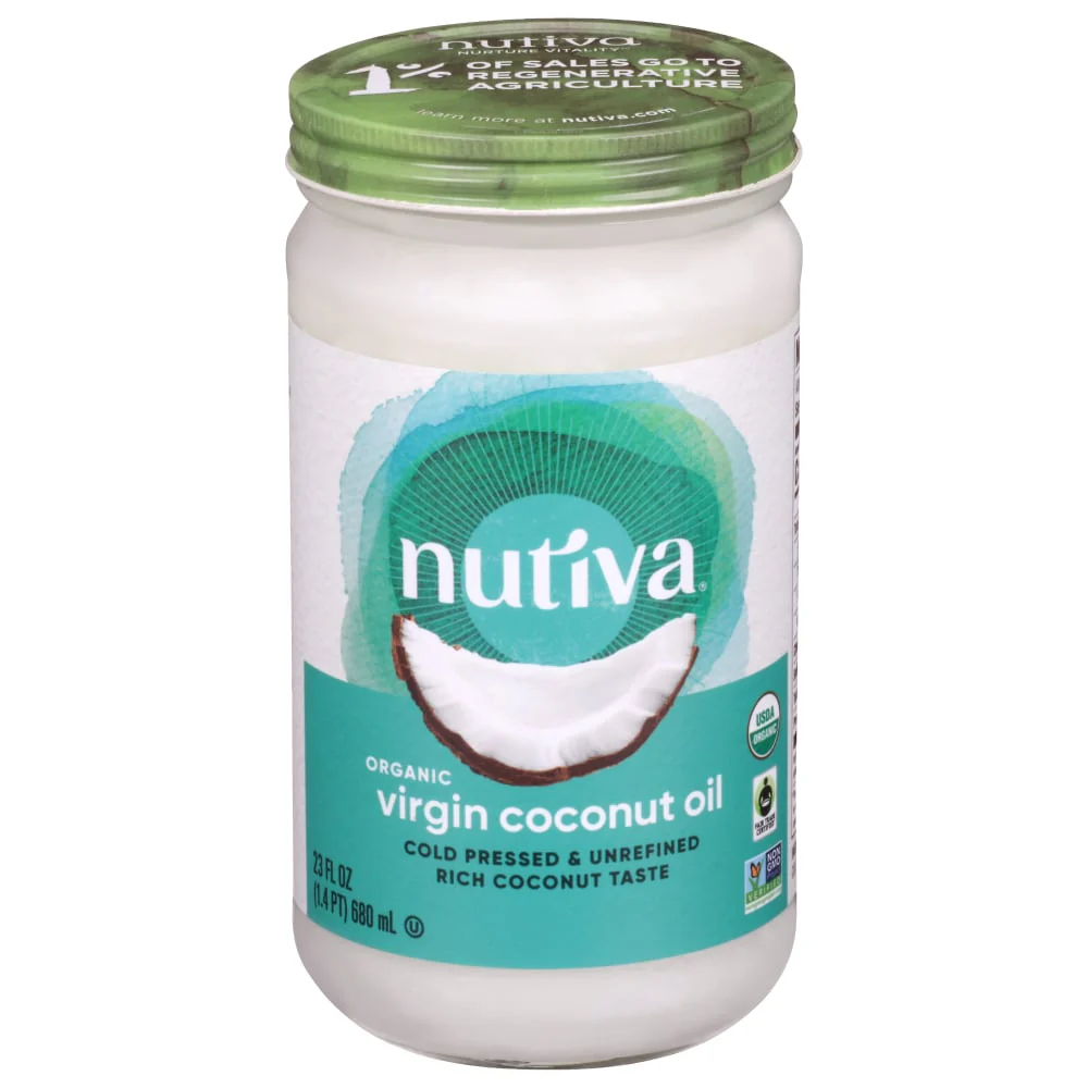 Nutiva, Organic Virgin Coconut Oil, 23 Fl Oz - Image 2