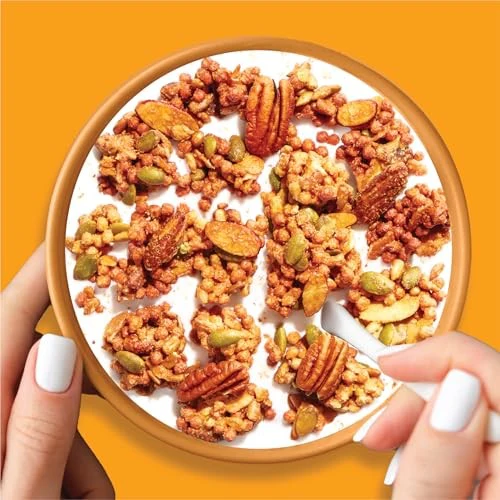 NuTrail 17g Protein Nut Granola Cereal, Honey Nut, No Sugar Added, 8 Oz. - Image 6