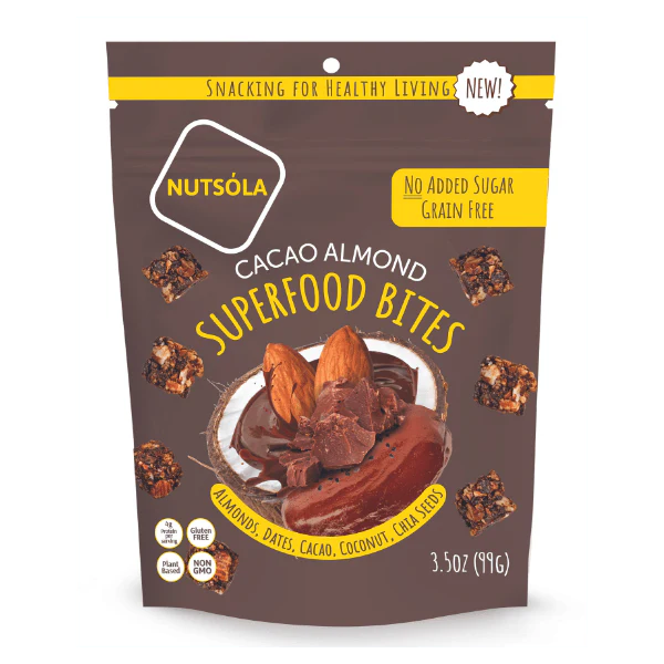 Nutsola Cacao Almond Bites 3.5oz