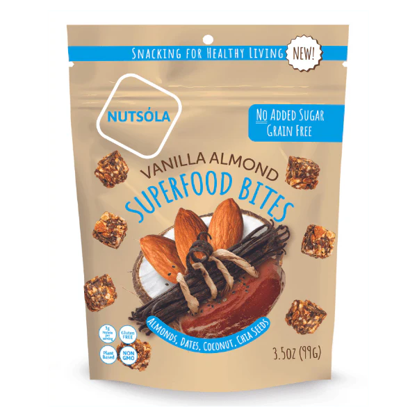 Nutsola Vanilla Almond Bites 3.5oz