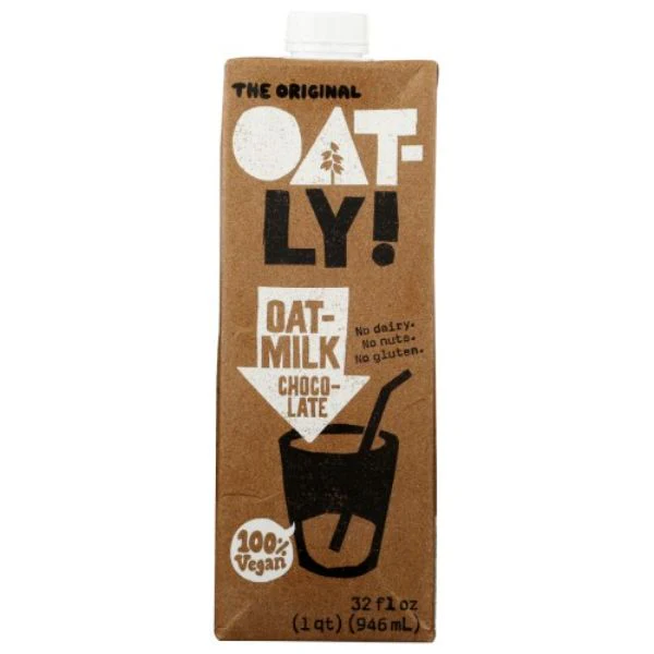 Oatly, Original Chocolate Oat Milk, 32 Oz