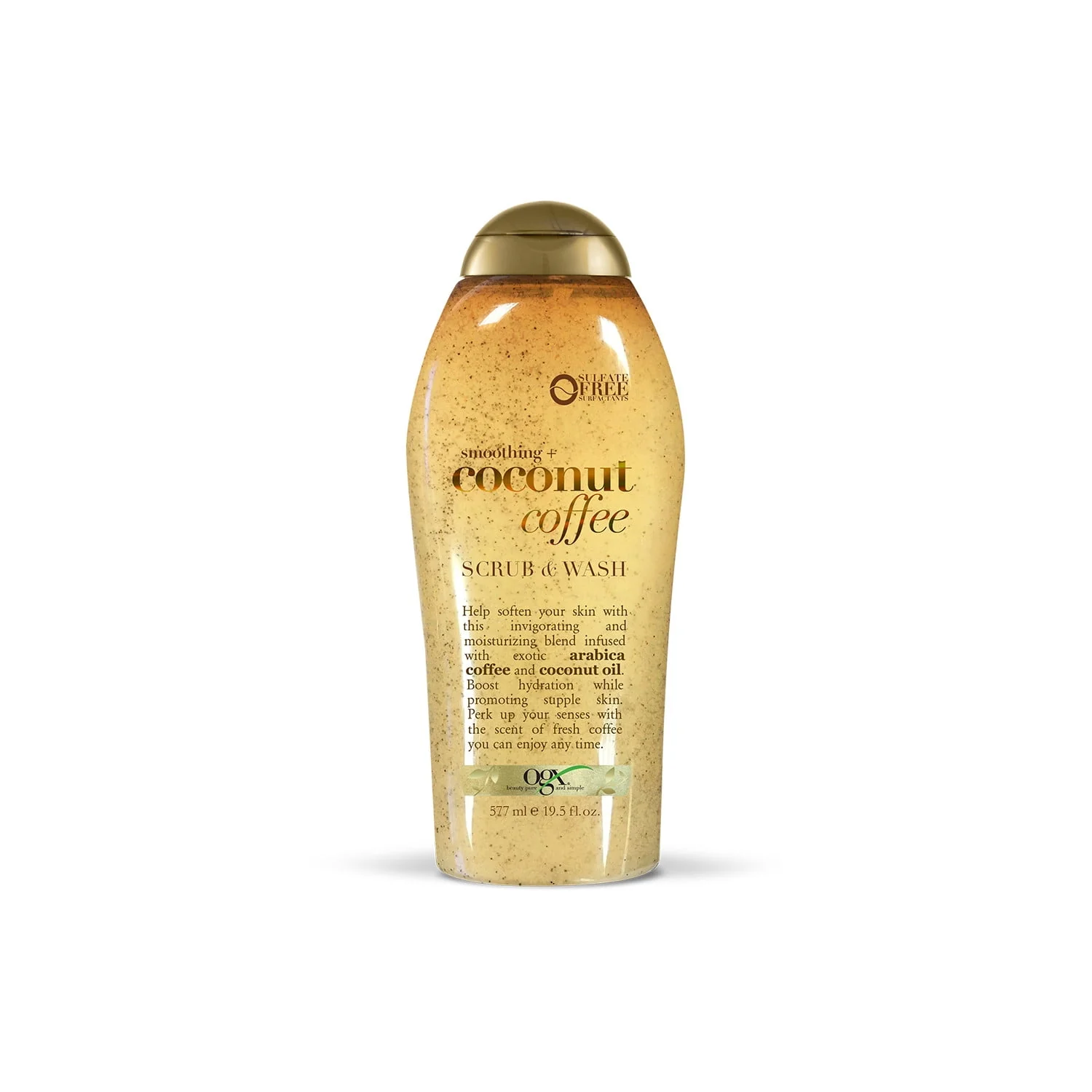 Ogx Coconut Coffee Scrub & Wash 19.5oz