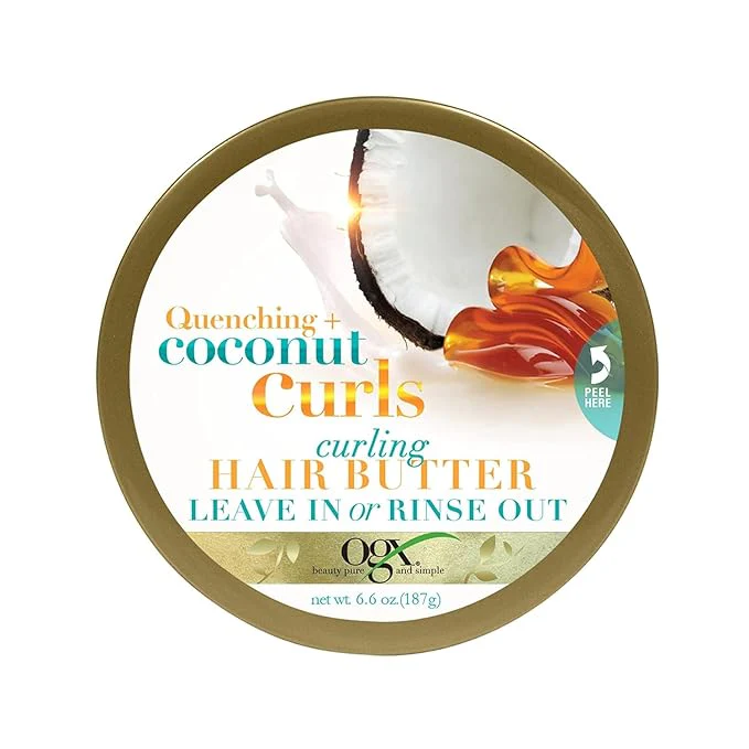 Ogx Leave In Coconut Curls Jar 6.6oz