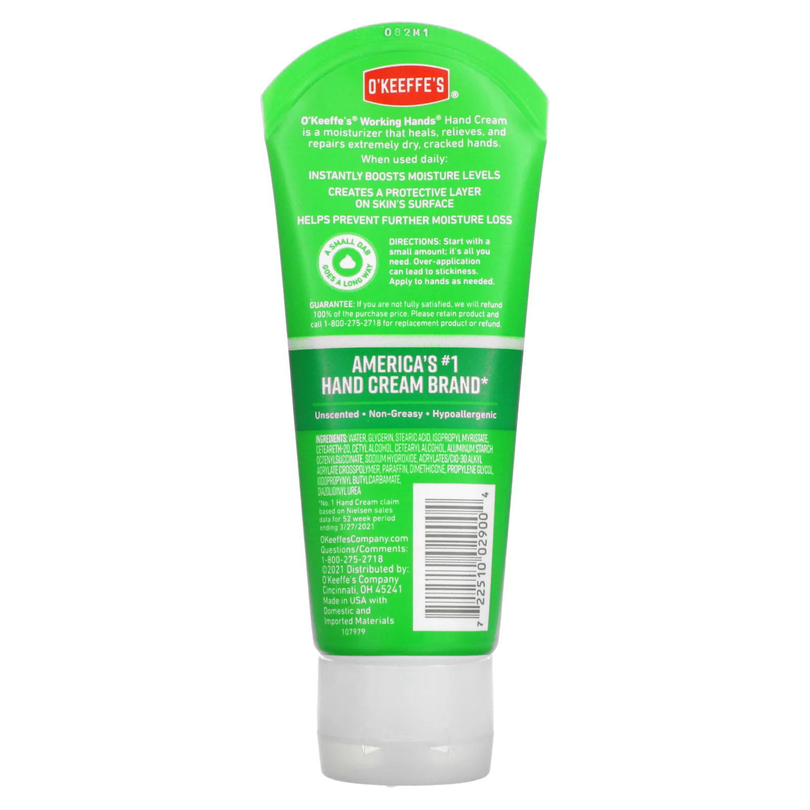 O'keeffe's Working Hands Cream 3oz - Image 2