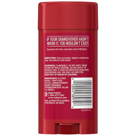 Old Spice Classic Deodorant Stick, Original Scent for Men, 3.25 oz - Image 2