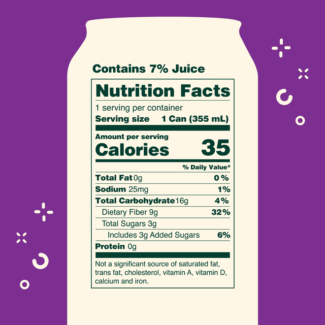 Olipop Classic Grape 12 Oz - Image 3