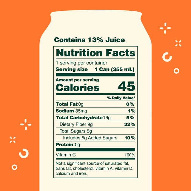 Olipop Orange Squeeze 12Oz - Image 3