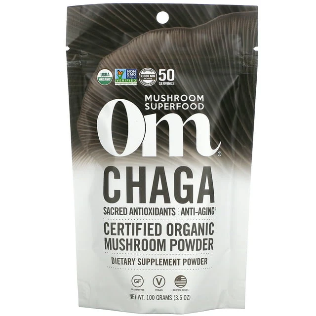Om Chaga Superfood Powder 3.5Oz