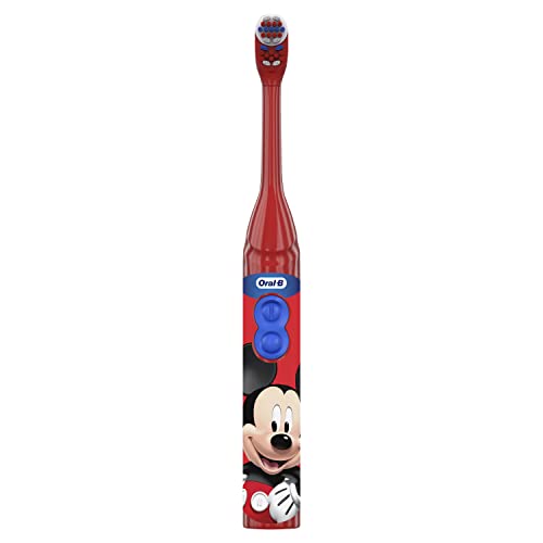 Oral-B, Battery Toothbrush, Soft, 3+Years, Disney Junior Mickey, 1 Toothbrush - Image 6
