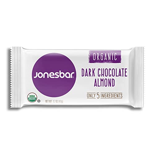 Jonesbar Organic Dark Chocolate Almond Fruit & Nut Bar, 1.7 Oz