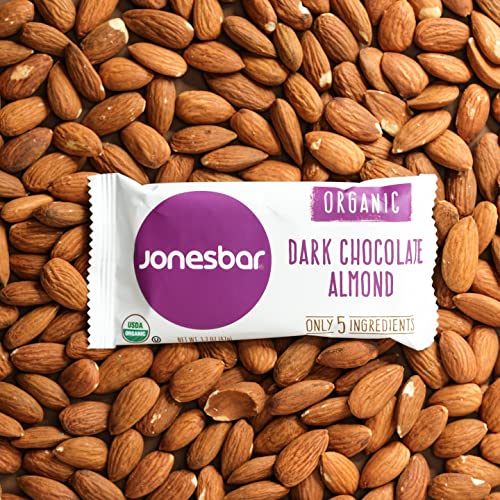 Jonesbar Organic Dark Chocolate Almond Fruit & Nut Bar, 1.7 Oz - Image 2