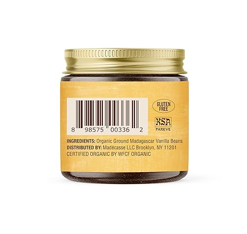 Organic Pure Ground Vanilla Powder | Pure Madagascar Grade a Ground Vanilla Beans for Bakers, Chefs, Ice Cream Makers, and Home Cooks | Beyond Good Va - Image 2