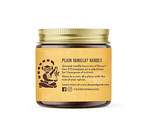 Organic Pure Ground Vanilla Powder | Pure Madagascar Grade a Ground Vanilla Beans for Bakers, Chefs, Ice Cream Makers, and Home Cooks | Beyond Good Va - Image 3