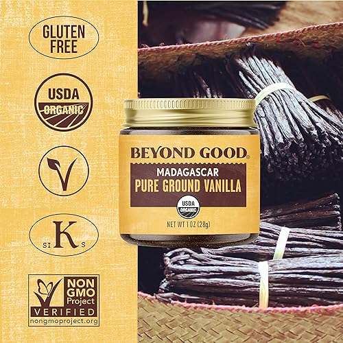 Organic Pure Ground Vanilla Powder | Pure Madagascar Grade a Ground Vanilla Beans for Bakers, Chefs, Ice Cream Makers, and Home Cooks | Beyond Good Va - Image 4