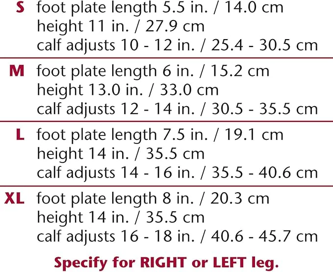 OTC Posterior Leaf-Spring Ankle Foot Orthosis Left S - Image 2