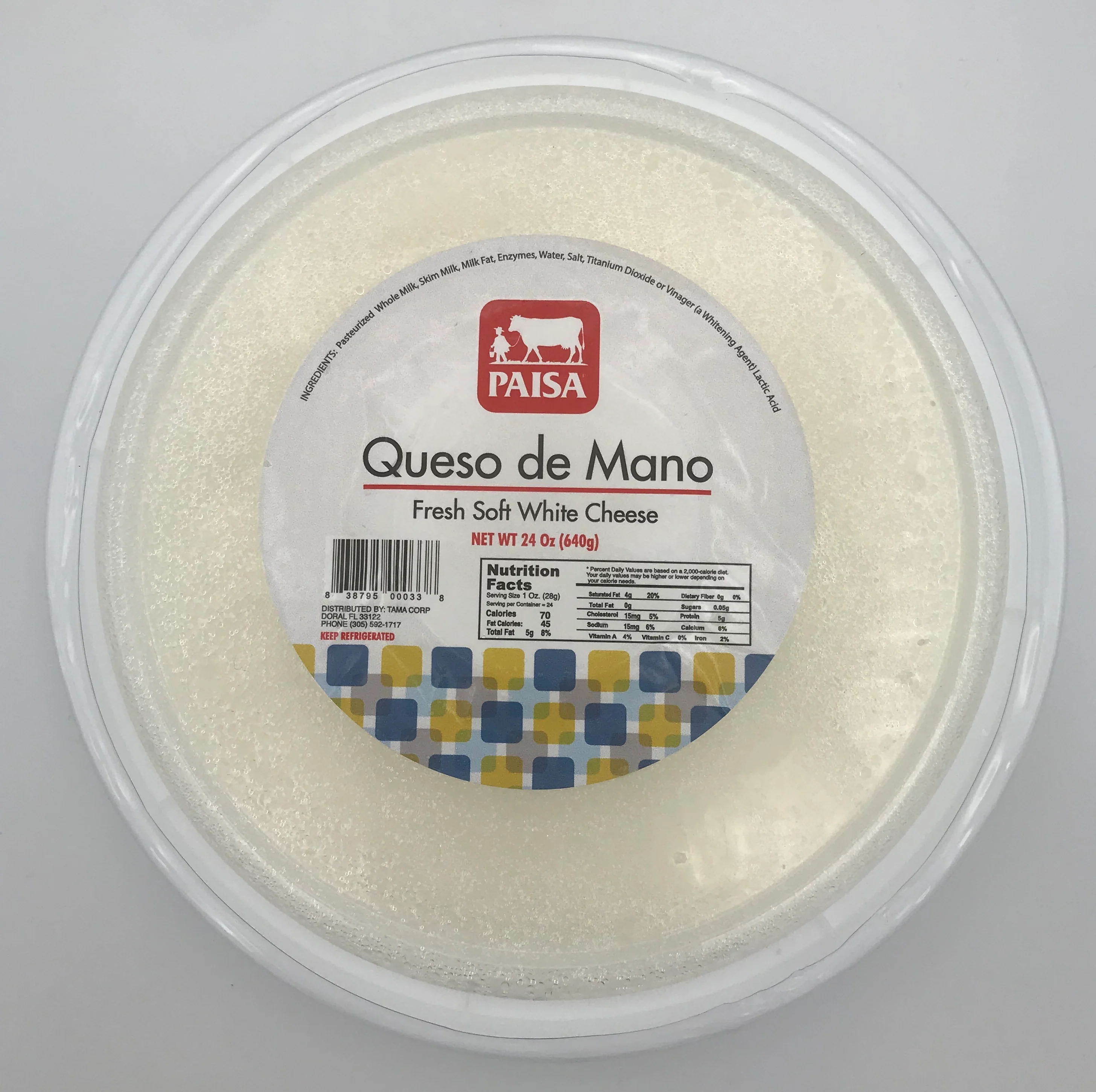 Paisa Queso de Mano 24 oz