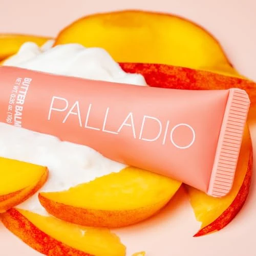 Palladio Butter Balm - Hydrating Lip Balm with Sheer Tint Peaches & Cream - Image 5