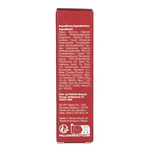 Palladio Jelly Tint, Liquid Stain for Cheeks & Lips Cherry Rose - Image 9