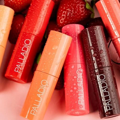 Palladio Jelly Tint, Liquid Stain for Cheeks & Lips Nude Berry - Image 5