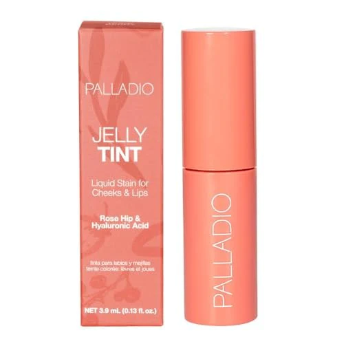 Palladio Jelly Tint, Liquid Stain for Cheeks & Lips Nude Berry - Image 8