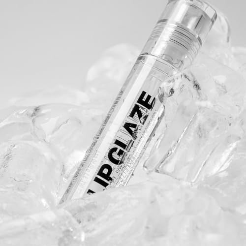 Palladio Lip Glaze Serum, Hydrating Lip Gloss with Peptides & Hyaluronic Acid Crystal Ice - Image 7