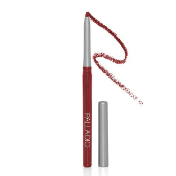 Palladio Retractable Waterproof Lip Pencil Red Rose - Image 3