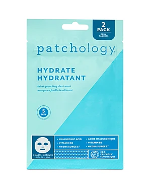 Patchology Hydrate Sheet Mask 2 pack