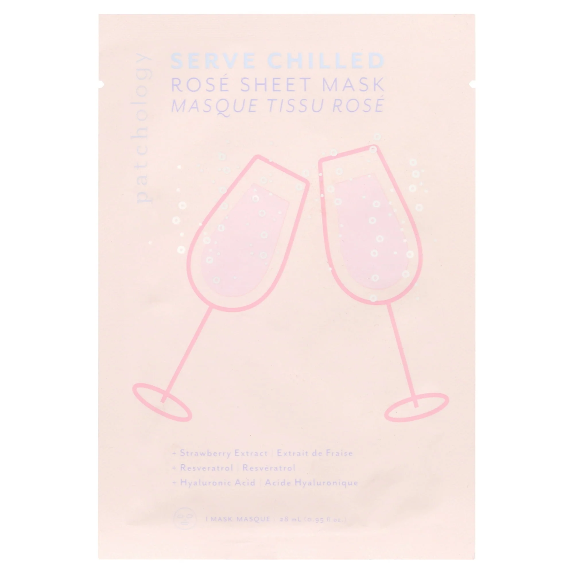 Patchology Serve Chilled Rose Sheet Mask 1ct