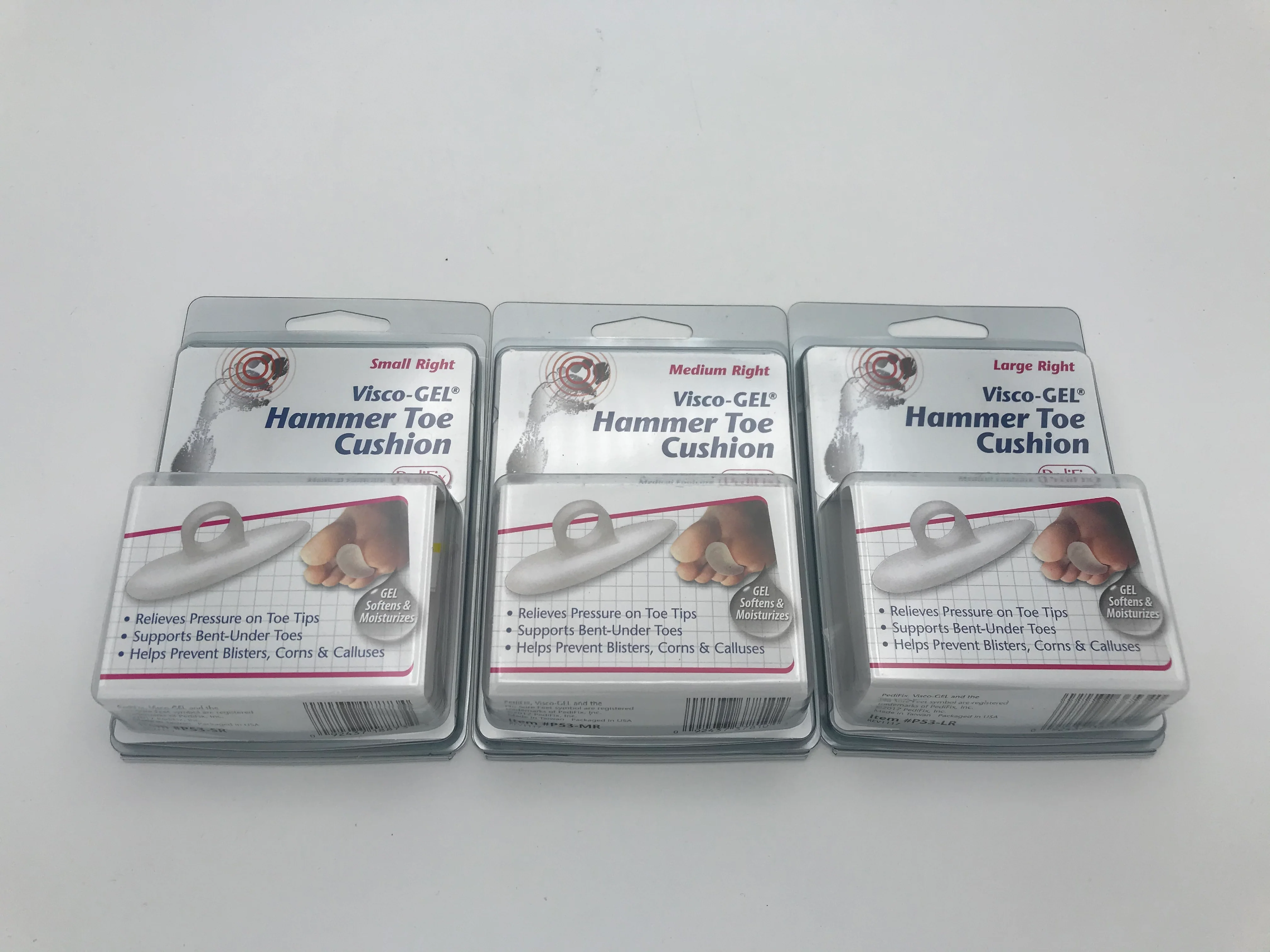 Pedifix Visco-GEL Hammer Toe Cushion S,M, L (Right) - Image 5