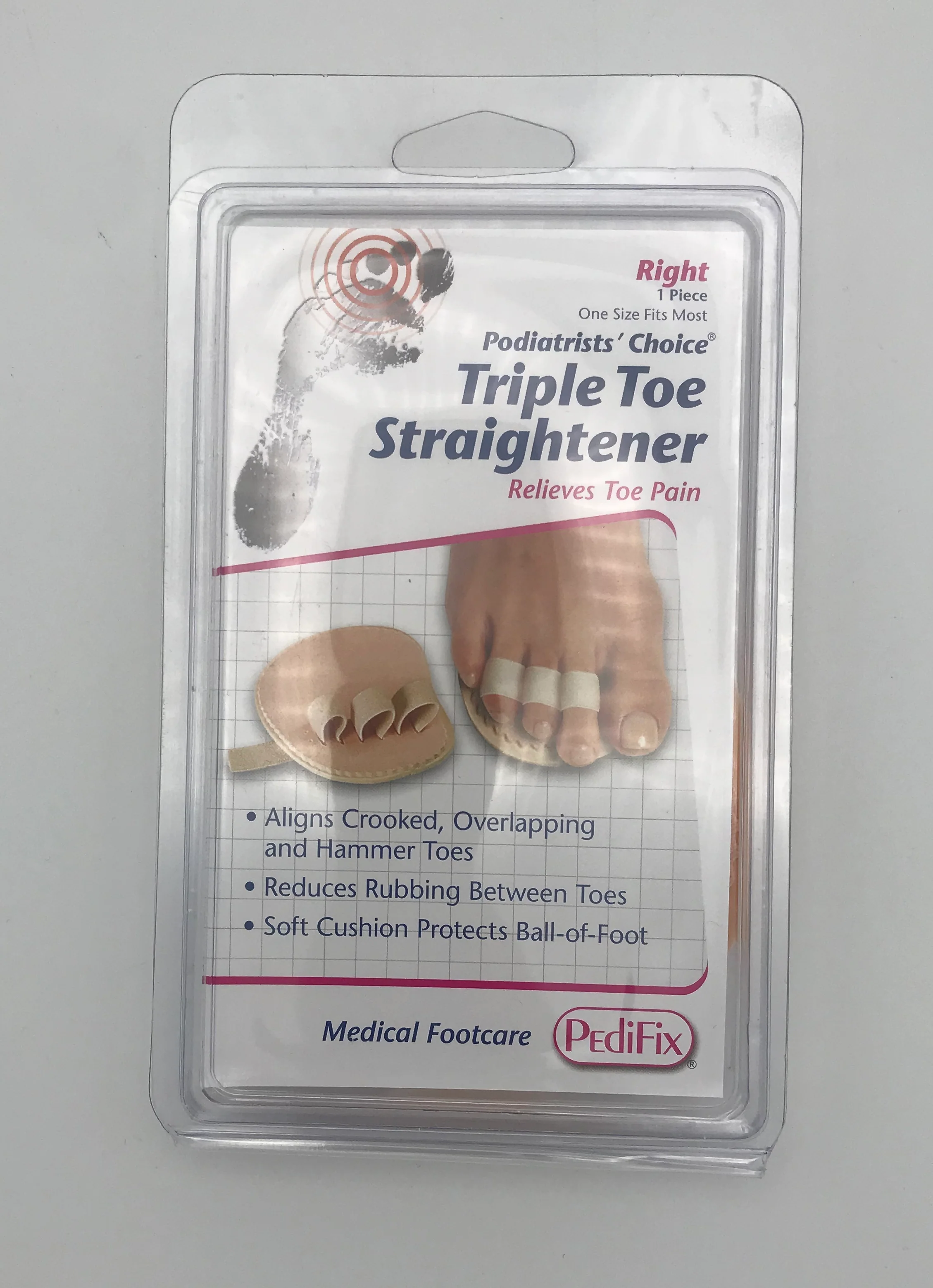 PediFix Podiatrists' Choice Triple Toe Straightener - Image 4