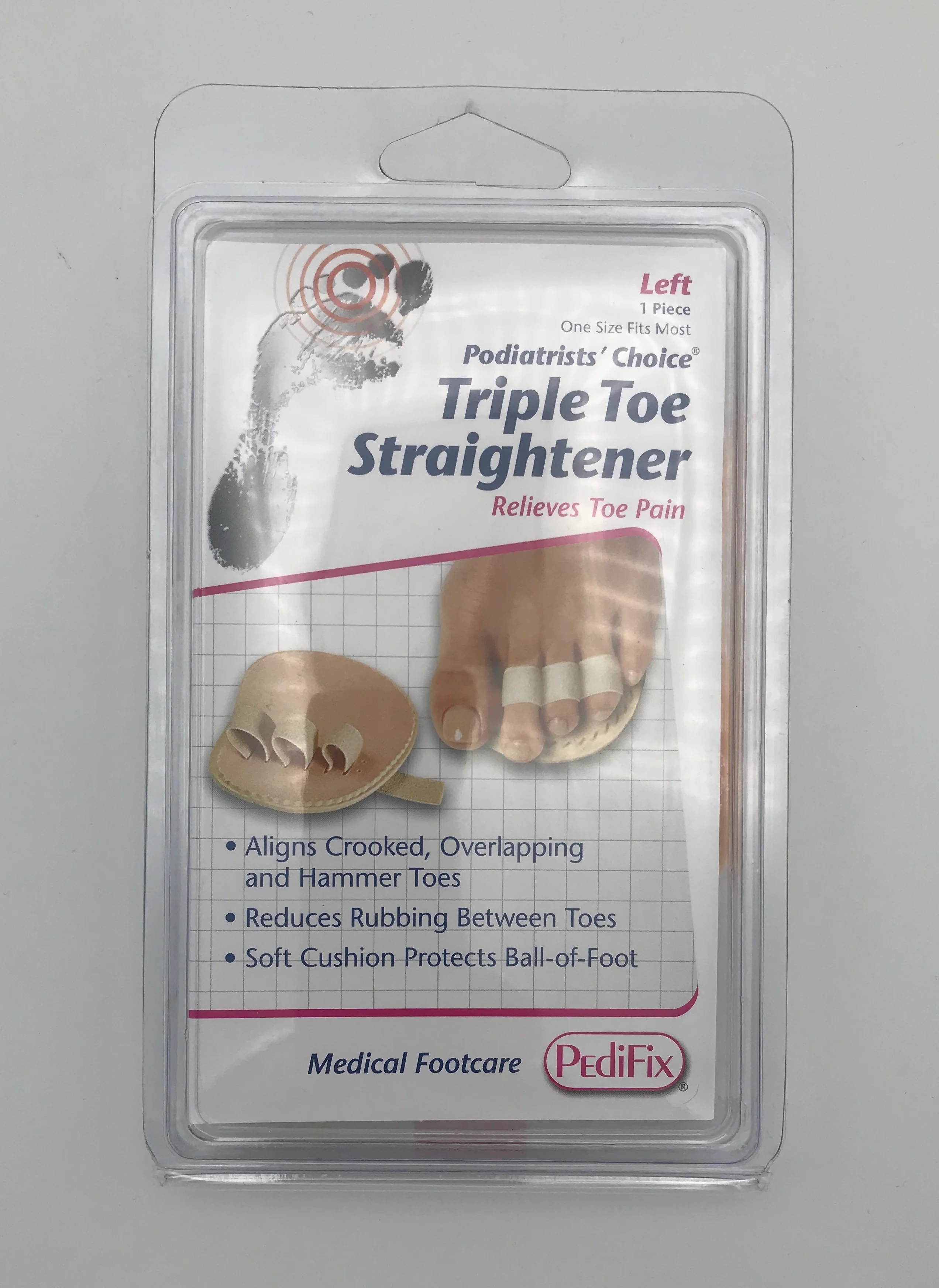 PediFix Podiatrists' Choice Triple Toe Straightener - Image 5