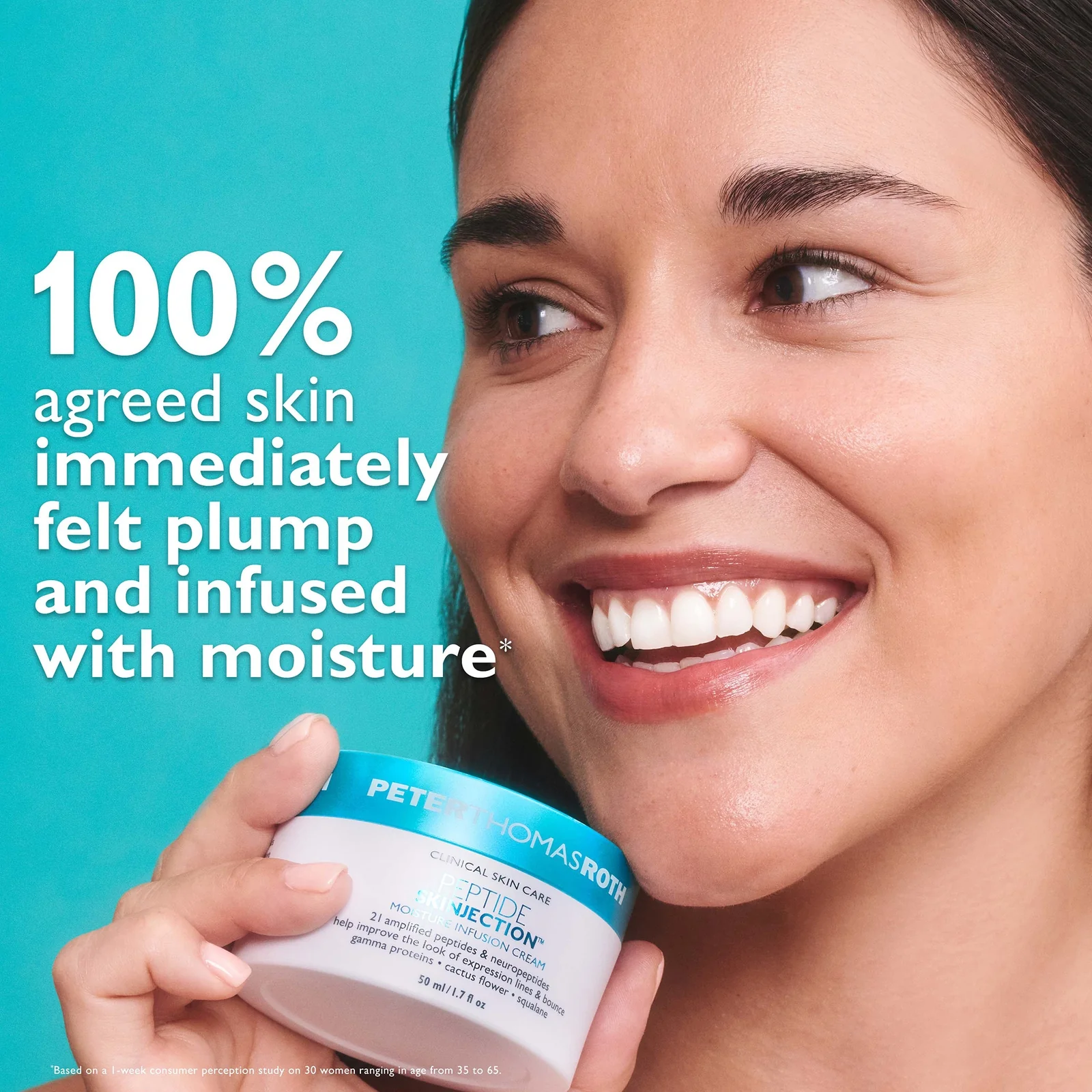 Peter Thomas Roth Peptide Skinjection Moisture Infusion Cream 1.7 Oz (Refillable) - Image 2
