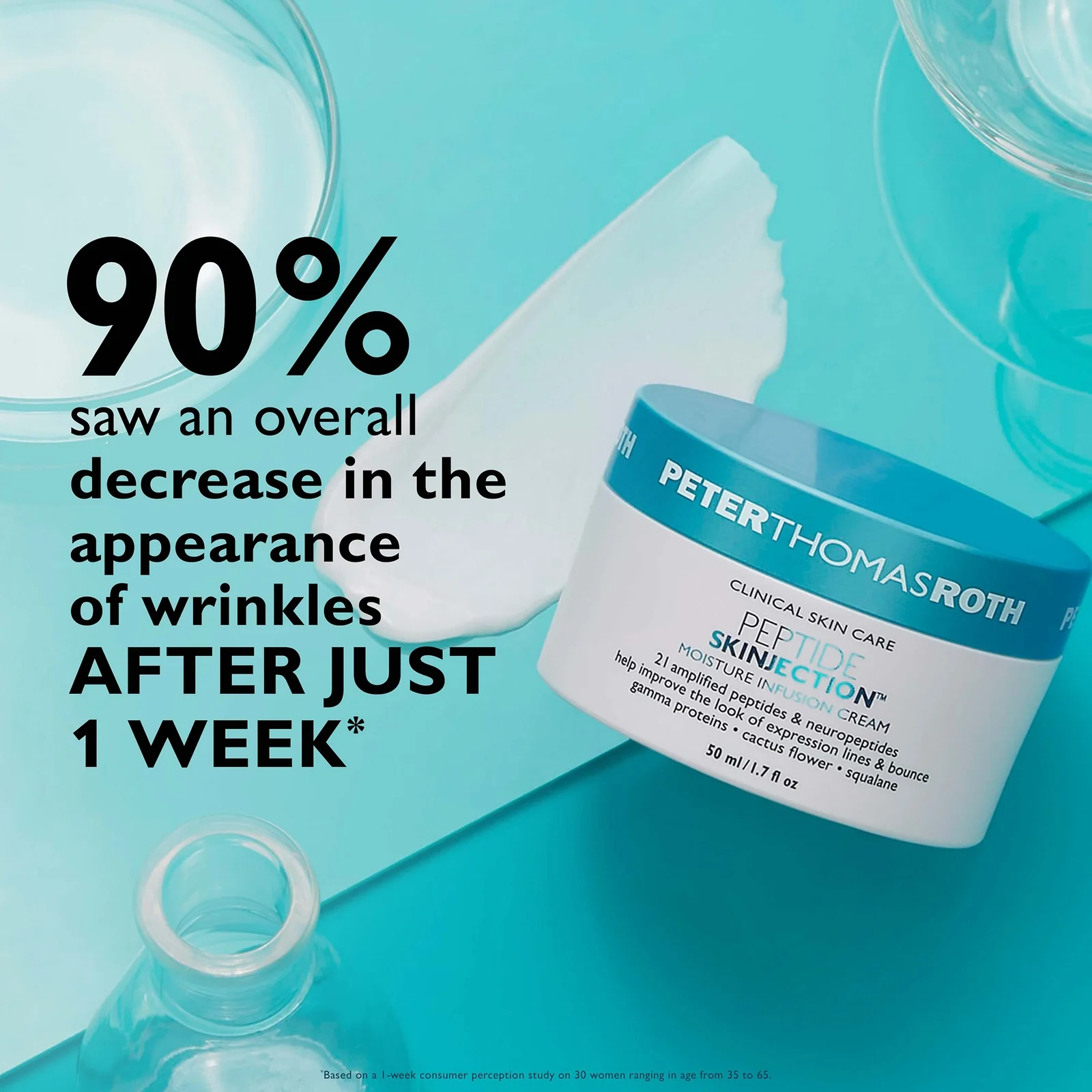 Peter Thomas Roth Peptide Skinjection Moisture Infusion Cream 1.7 Oz (Refillable) - Image 3