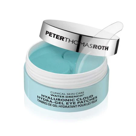 Peter Thomas Roth Water Drench Hyaluronic Cloud Eye Patches Hydrating Gel Pads for the Eye Area 60 Pc