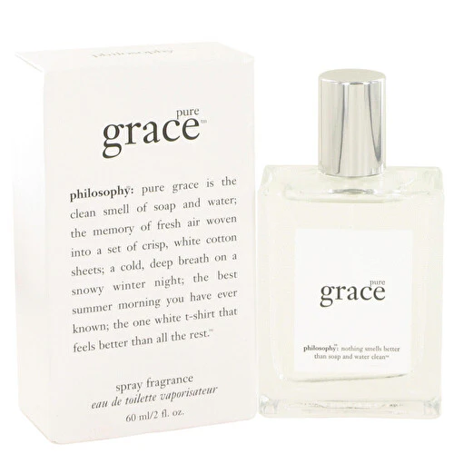 Philosophy Pure Grace Eau De Toilette Spray for Women, 2 Oz
