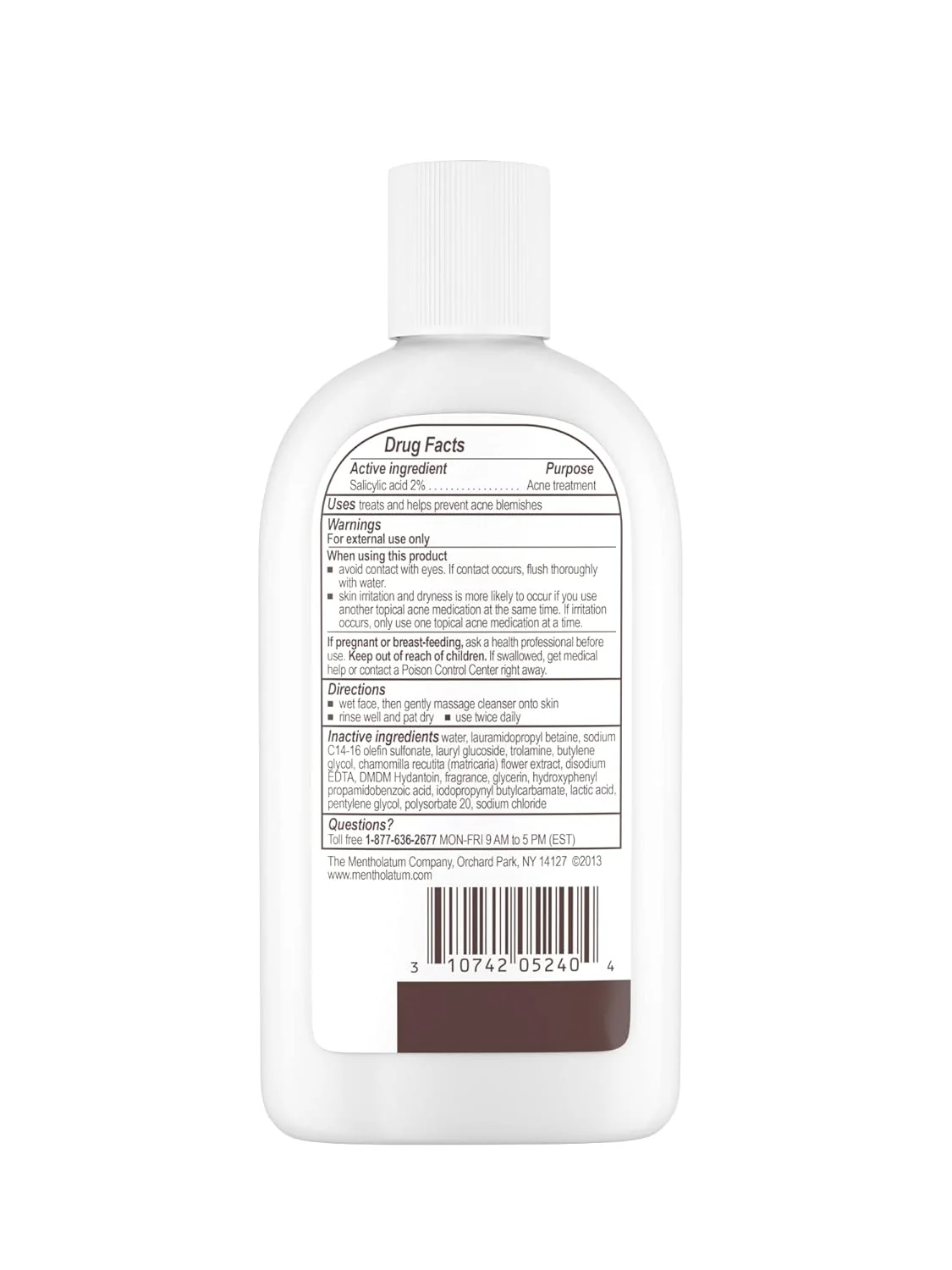 Phisoderm Anti Blemish Gel Face Wash 6Oz - Image 2