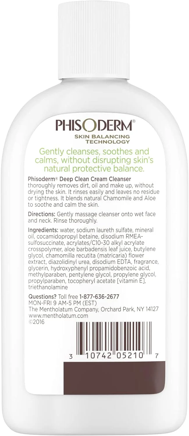 Phisoderm Deep Cleanser Cream 6Oz - Image 2