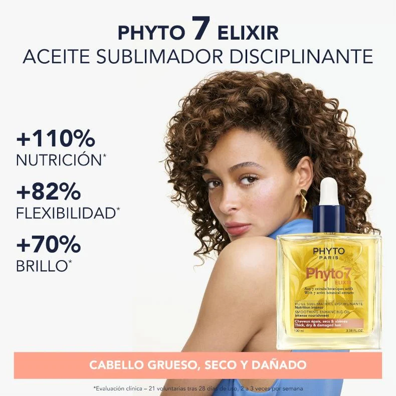 Phyto 7 Elixir Smoothing Enhancing Oil 100ml - Image 3
