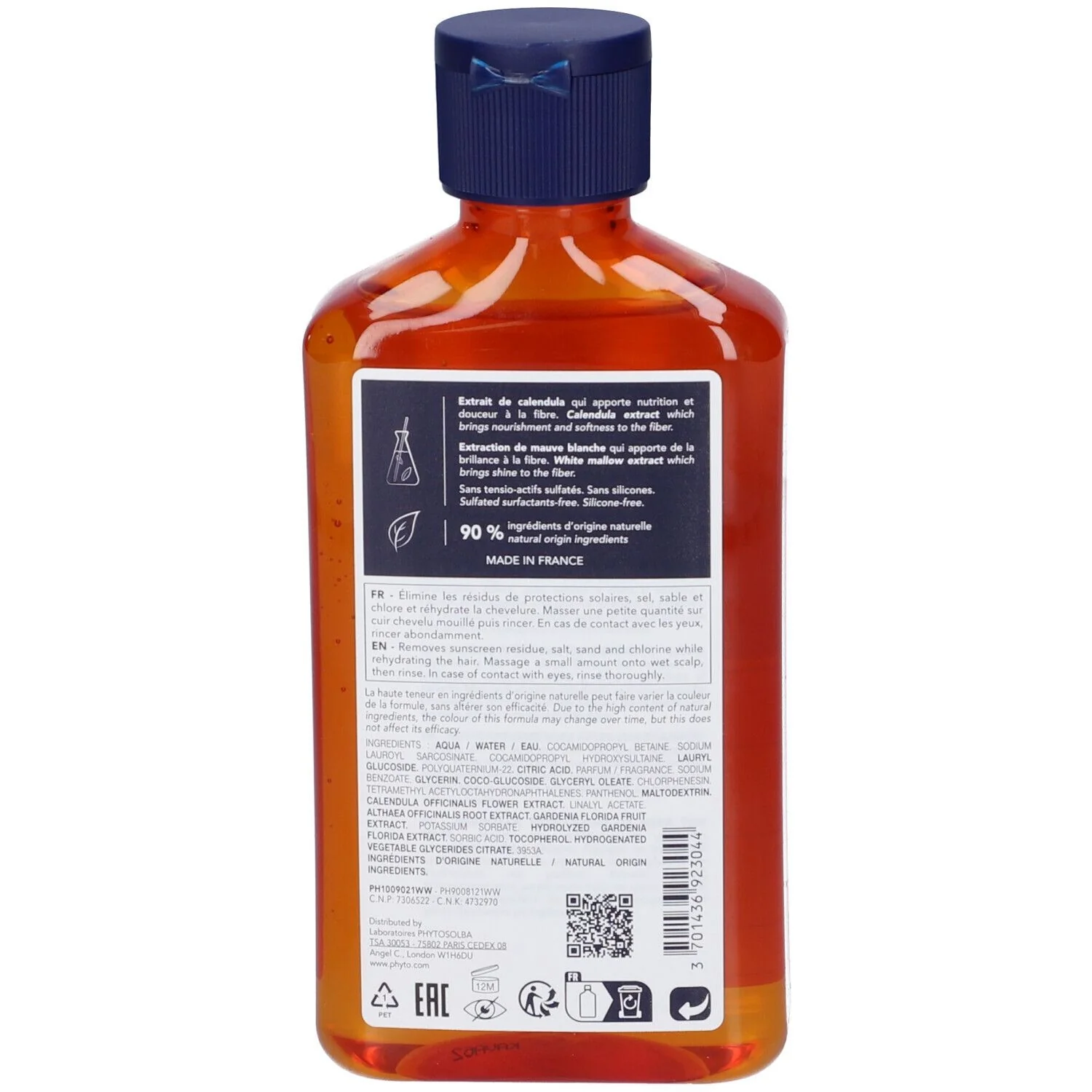 Phyto Plage Rehydrating After-Sun Shampoo After-sun Shampoo 250 ml - Image 2