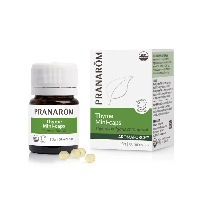 Pranarom Thyme Mini-caps Organic, 60 Mini-caps