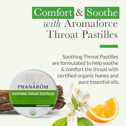 Pranarom Soothing Throat Pastilles 44ct - Image 2