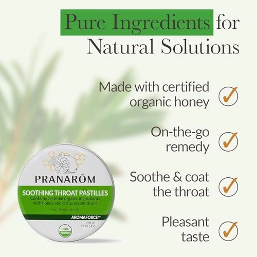 Pranarom Soothing Throat Pastilles 44ct - Image 4