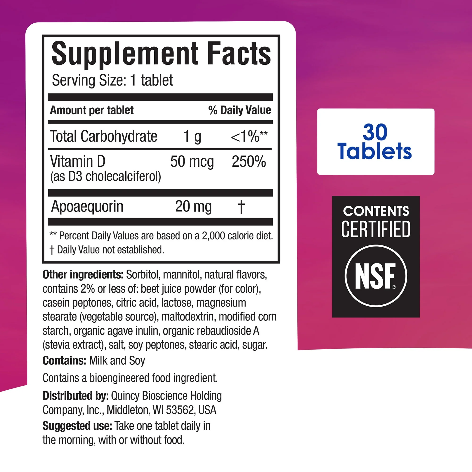 Prevagen Extra Strength Mixed Berry Chewables 30ct - Image 2