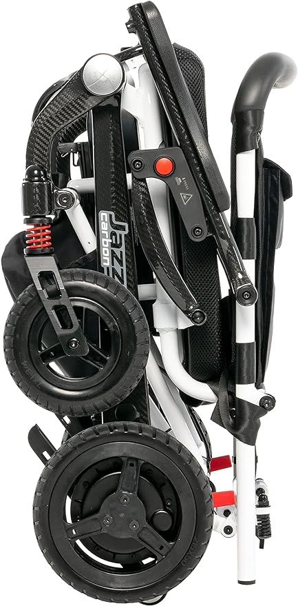 Pride Powerchair Jazzy Carbon White 1001 - Image 2