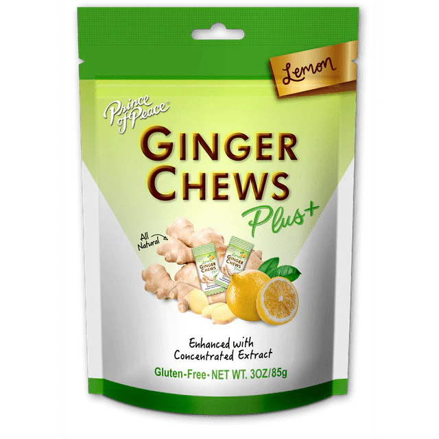 Prince Of Peace Ginger Chews Plus Lemon 4Oz