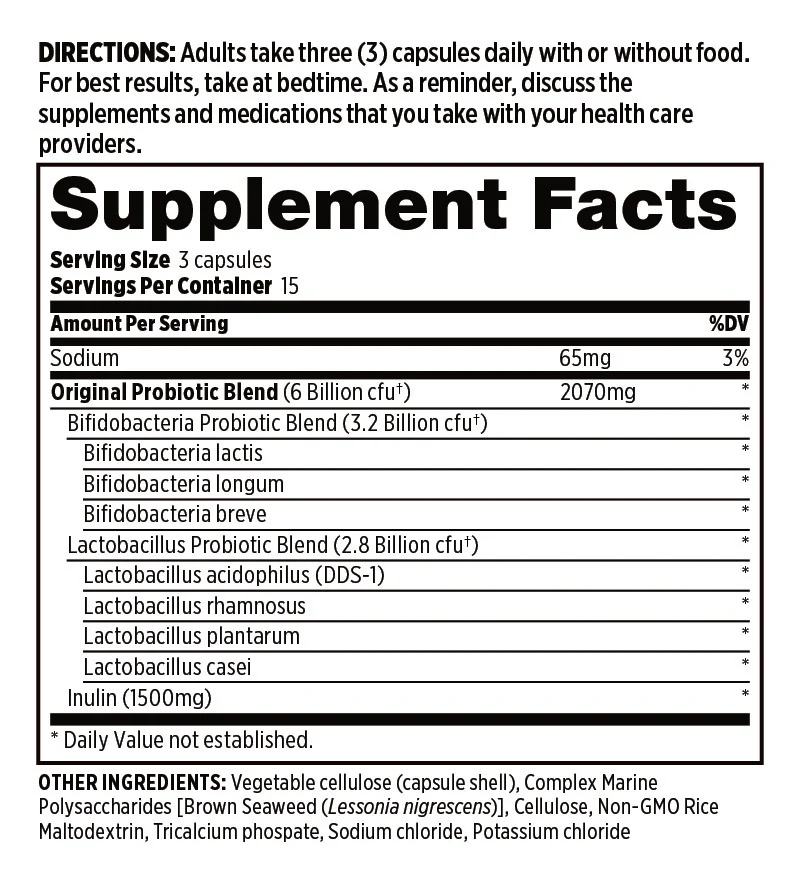 Probulin Probiotic Total Care 6Billion Capsules - Image 2