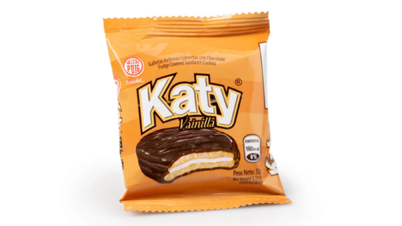 Puig Katy Vainilla Galletas Rellenas 4 single packs - Image 2
